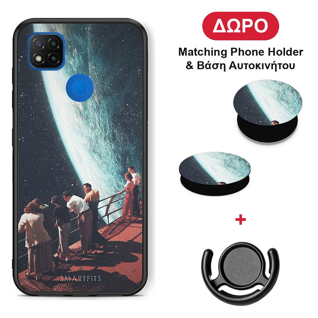 Surreal View - Xiaomi Redmi 9C θήκη + Δώρο Phone Holder & Βάση Αυτοκινήτου