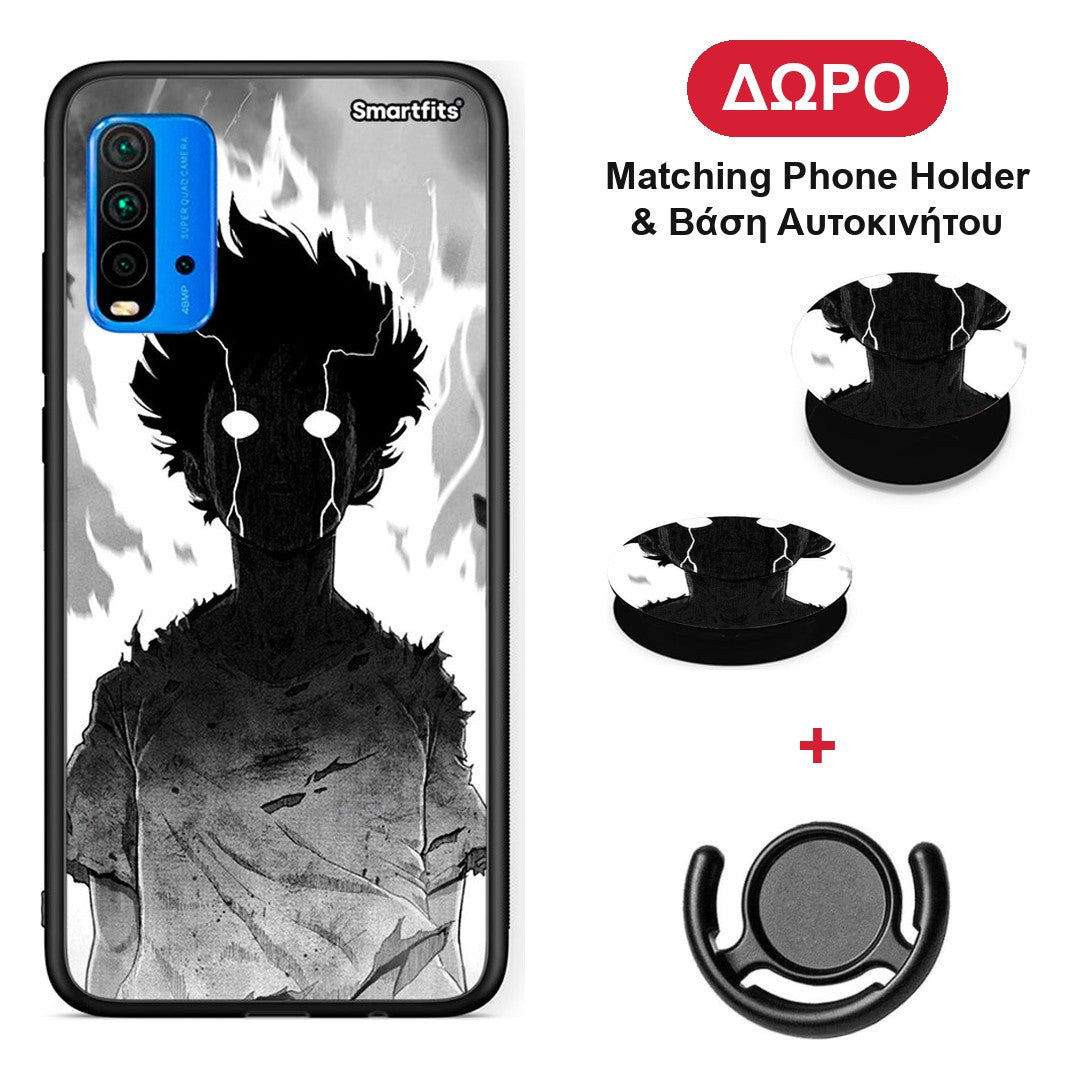 Anime Boy - Xiaomi Redmi 9T θήκη + Δώρο Phone Holder & Βάση Αυτοκινήτου