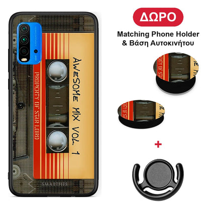 Awesome Mix - Xiaomi Redmi 9T θήκη + Δώρο Phone Holder & Βάση Αυτοκινήτου