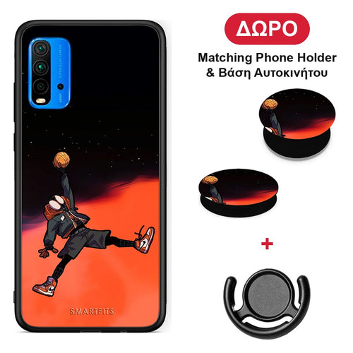 Basketball Hero - Xiaomi Redmi 9T θήκη + Δώρο Phone Holder & Βάση Αυτοκινήτου
