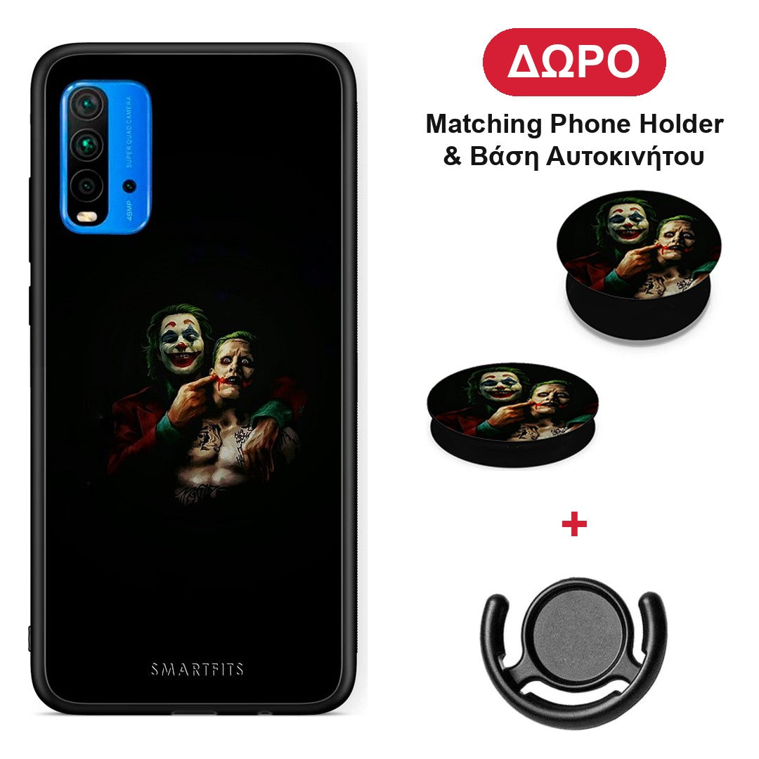 Hero Clown - Xiaomi Redmi 9T θήκη + Δώρο Phone Holder & Βάση Αυτοκινήτου