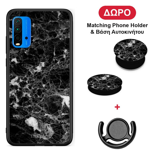 Marble Male - Xiaomi Redmi 9T θήκη + Δώρο Phone Holder & Βάση Αυτοκινήτου