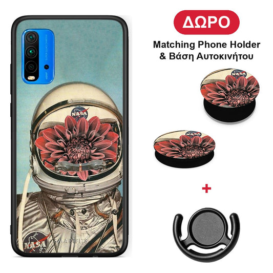 Nasa Bloom - Xiaomi Redmi 9T θήκη + Δώρο Phone Holder & Βάση Αυτοκινήτου