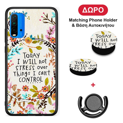 Stress Over - Xiaomi Redmi 9T θήκη + Δώρο Phone Holder & Βάση Αυτοκινήτου