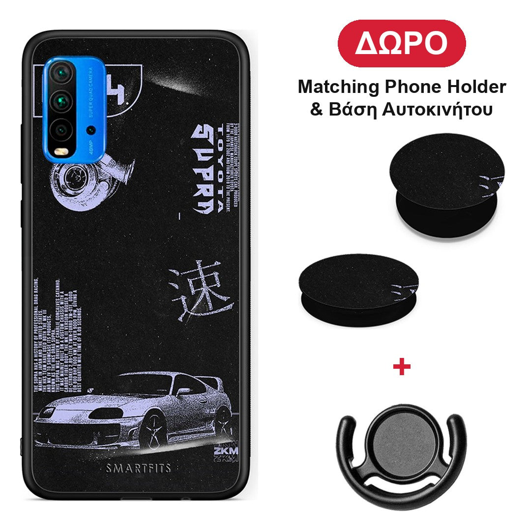 Tokyo Drift - Xiaomi Redmi 9T θήκη + Δώρο Phone Holder & Βάση Αυτοκινήτου