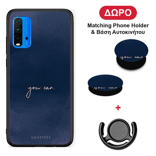 You Can - Xiaomi Redmi 9T θήκη + Δώρο Phone Holder & Βάση Αυτοκινήτου
