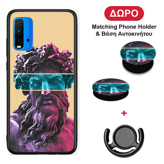 Zeus Art - Xiaomi Redmi 9T θήκη + Δώρο Phone Holder & Βάση Αυτοκινήτου