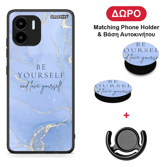 Be Yourself - Xiaomi Redmi A1 / A2 θήκη + Δώρο Phone Holder & Βάση Αυτοκινήτου
