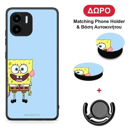 Friends Bob - Xiaomi Redmi A1 / A2 θήκη + Δώρο Phone Holder & Βάση Αυτοκινήτου