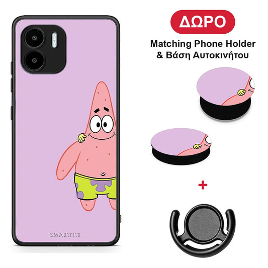 Friends Patrick - Xiaomi Redmi A1 / A2 θήκη + Δώρο Phone Holder & Βάση Αυτοκινήτου