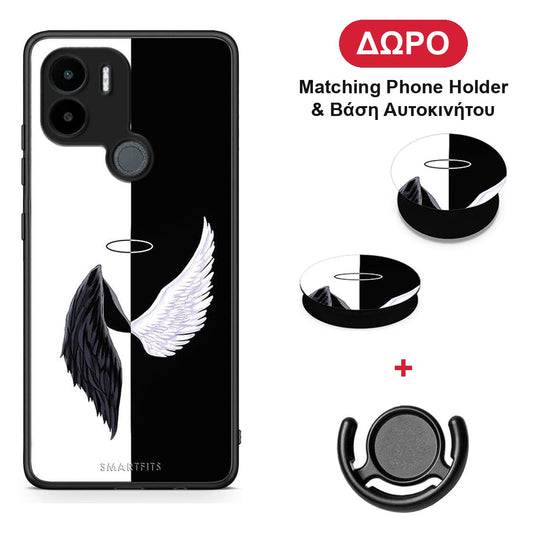 Angels Demons - Xiaomi Redmi A1+ / A2+ θήκη + Δώρο Phone Holder & Βάση Αυτοκινήτου