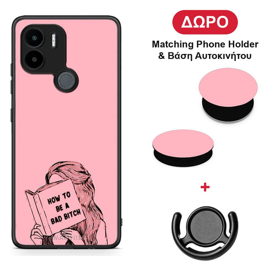 Bad Bitch - Xiaomi Redmi A1+ / A2+ θήκη + Δώρο Phone Holder & Βάση Αυτοκινήτου