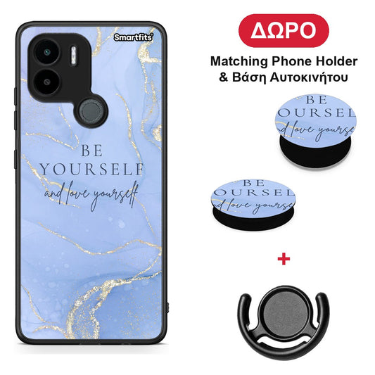 Be Yourself - Xiaomi Redmi A1+ / A2+ θήκη + Δώρο Phone Holder & Βάση Αυτοκινήτου