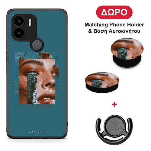 Cry An Ocean - Xiaomi Redmi A1+ / A2+ θήκη + Δώρο Phone Holder & Βάση Αυτοκινήτου