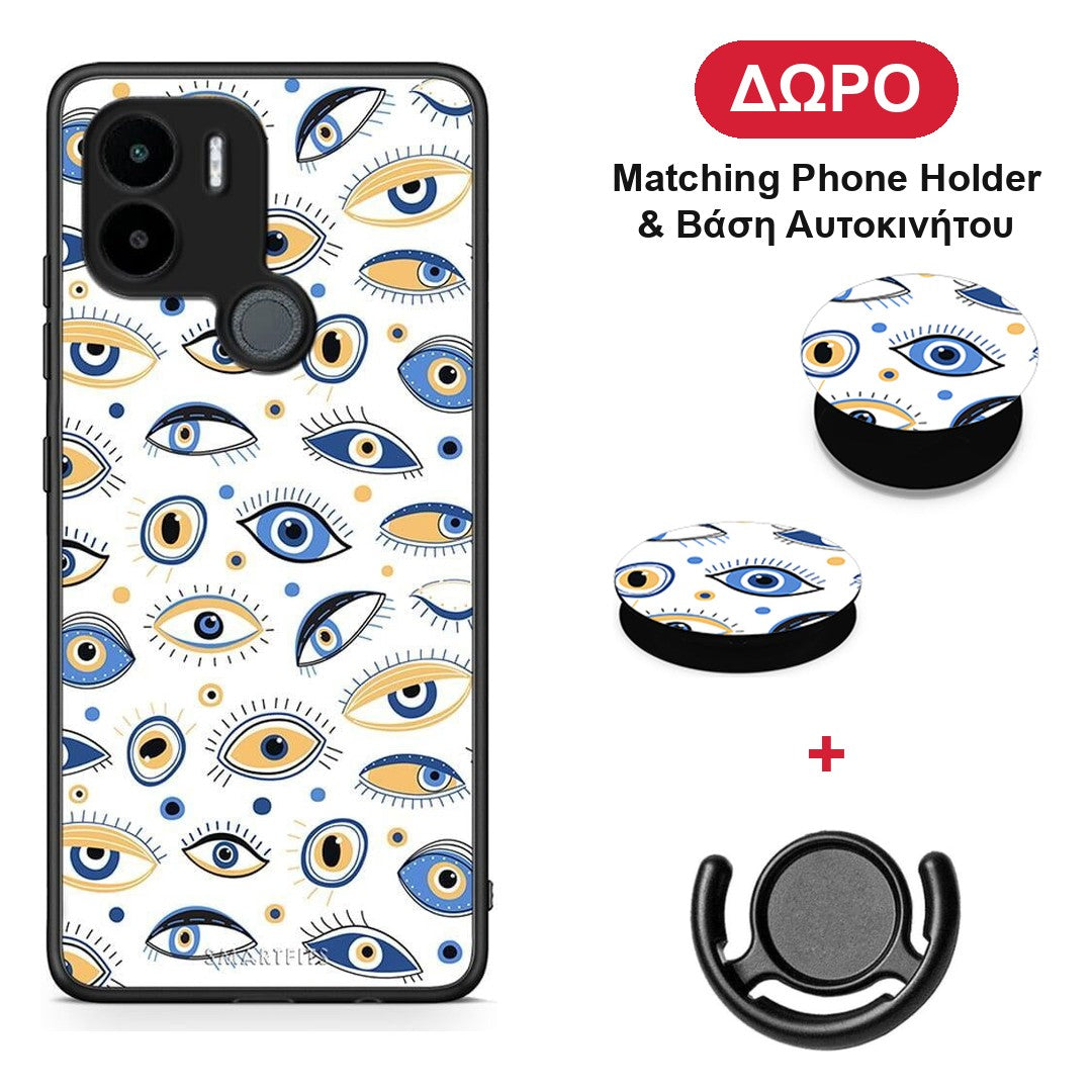 Ftou Ftou - Xiaomi Redmi A1+ / A2+ θήκη + Δώρο Phone Holder & Βάση Αυτοκινήτου