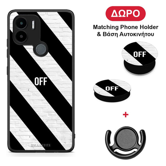 Get Off - Xiaomi Redmi A1+ / A2+ θήκη + Δώρο Phone Holder & Βάση Αυτοκινήτου