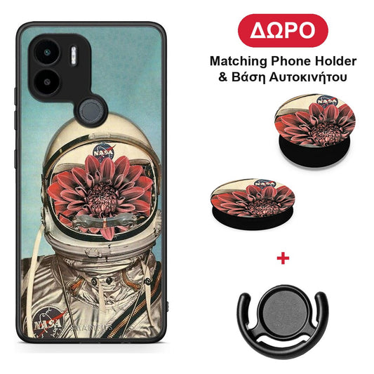 Nasa Bloom - Xiaomi Redmi A1+ / A2+ θήκη + Δώρο Phone Holder & Βάση Αυτοκινήτου