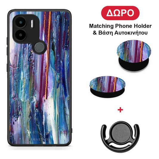 Paint Winter - Xiaomi Redmi A1+ / A2+ θήκη + Δώρο Phone Holder & Βάση Αυτοκινήτου
