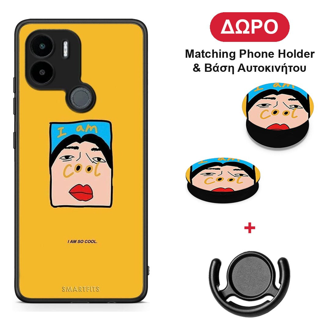 So Cool - Xiaomi Redmi A1+ / A2+ θήκη + Δώρο Phone Holder & Βάση Αυτοκινήτου