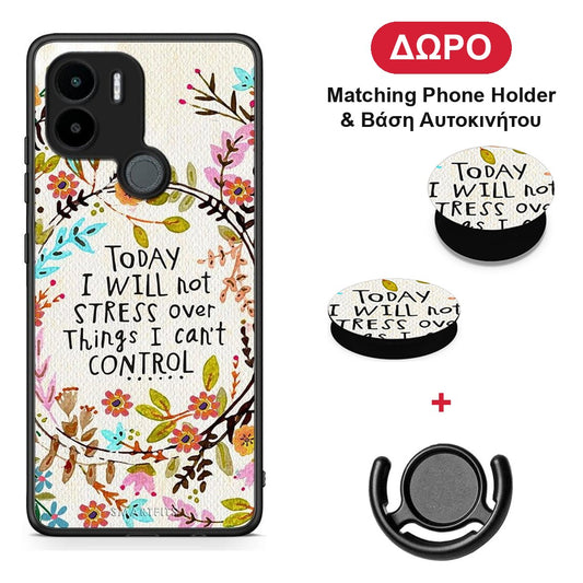 Stress Over - Xiaomi Redmi A1+ / A2+ θήκη + Δώρο Phone Holder & Βάση Αυτοκινήτου