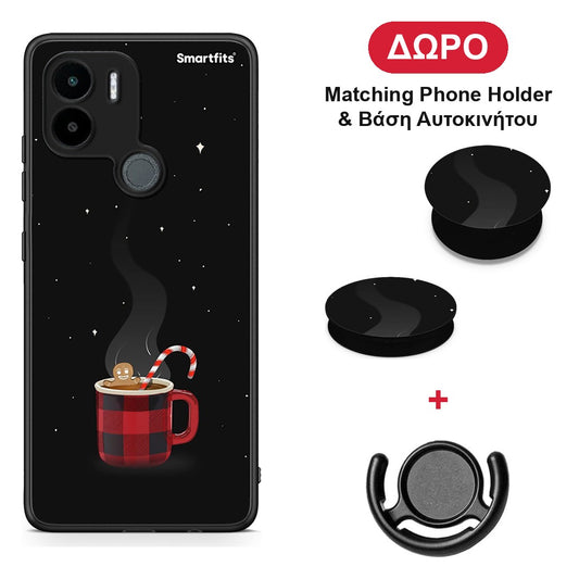 Xmas Bathing - Xiaomi Redmi A1+ / A2+ θήκη + Δώρο Phone Holder & Βάση Αυτοκινήτου