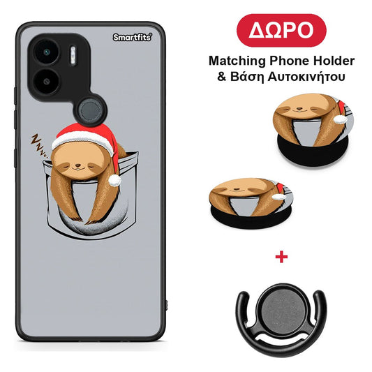 Xmas Zzzz - Xiaomi Redmi A1+ / A2+ θήκη + Δώρο Phone Holder & Βάση Αυτοκινήτου