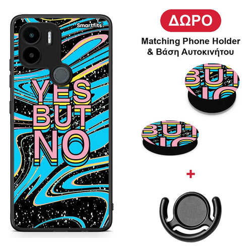 Yes But No - Xiaomi Redmi A1+ / A2+ θήκη + Δώρο Phone Holder & Βάση Αυτοκινήτου