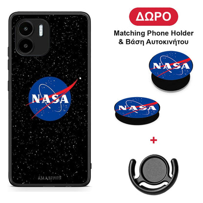 PopArt NASA - Xiaomi Redmi A1 / A2 θήκη + Δώρο Phone Holder & Βάση Αυτοκινήτου