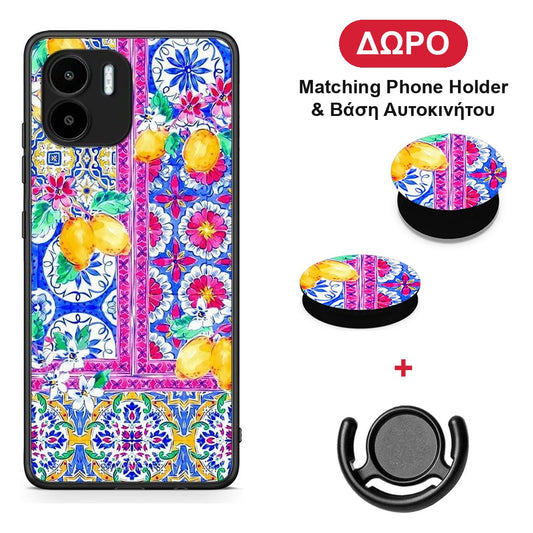 Retro Spring - Xiaomi Redmi A1 / A2 θήκη + Δώρο Phone Holder & Βάση Αυτοκινήτου