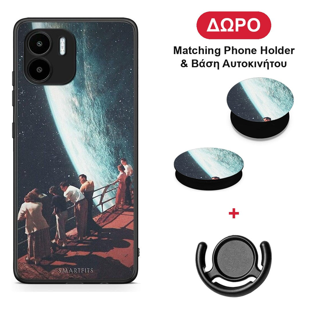 Surreal View - Xiaomi Redmi A1 / A2 θήκη + Δώρο Phone Holder & Βάση Αυτοκινήτου