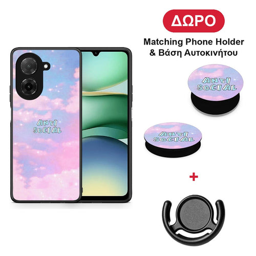 Anti Social - Xiaomi Redmi A5 θήκη + Δώρο Phone Holder & Βάση Αυτοκινήτου