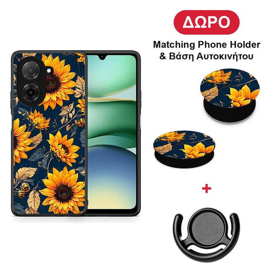 Autumn Sunflowers - Xiaomi Redmi A5 θήκη + Δώρο Phone Holder & Βάση Αυτοκινήτου