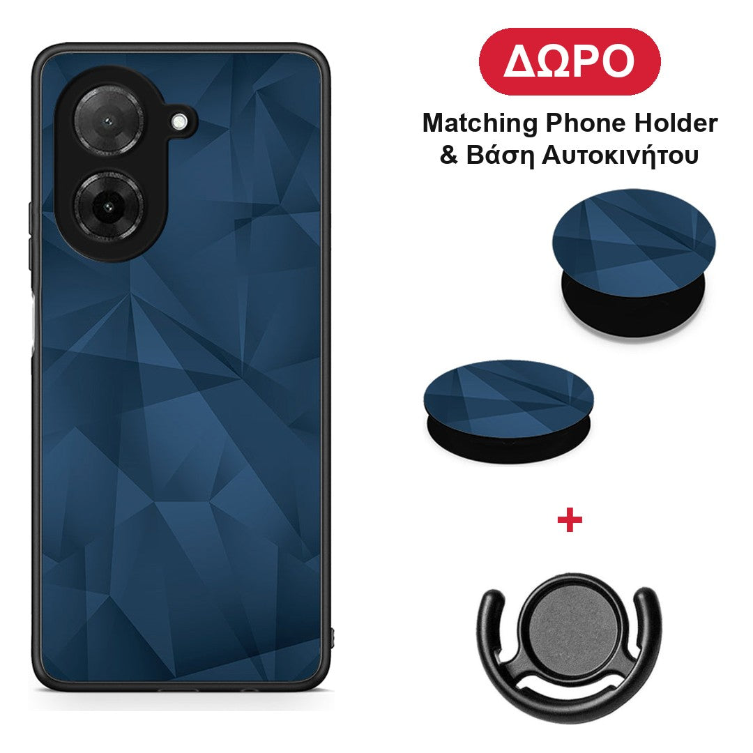 xiaomi-redmi-a5-blue-abstract-geometric-case ΔΩΡΟ