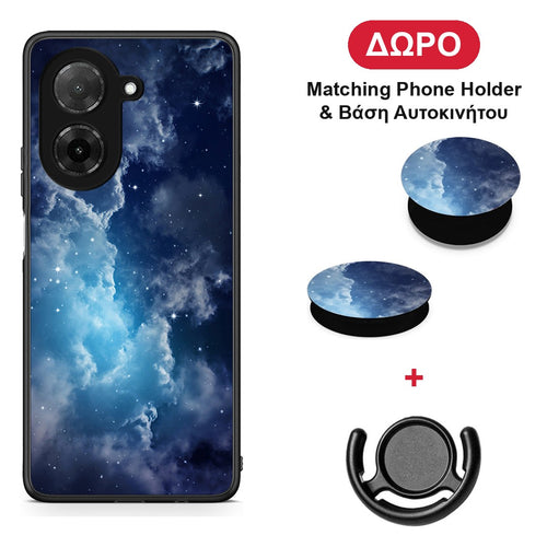 Galactic Blue Sky - Xiaomi Redmi A5 θήκη + Δώρο Phone Holder & Βάση Αυτοκινήτου