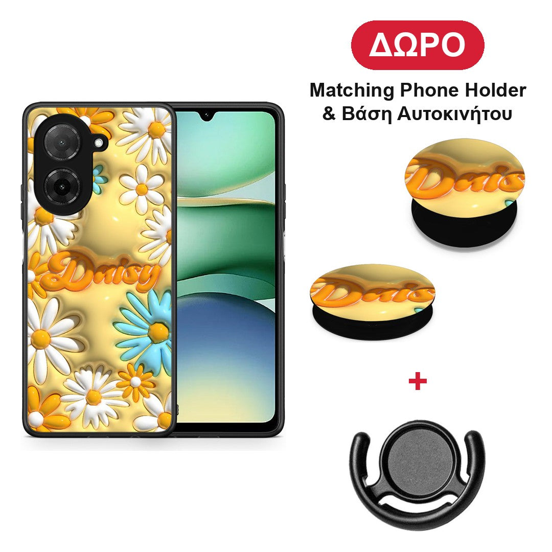 Bubble Daisies - Xiaomi Redmi A5 θήκη + Δώρο Phone Holder & Βάση Αυτοκινήτου