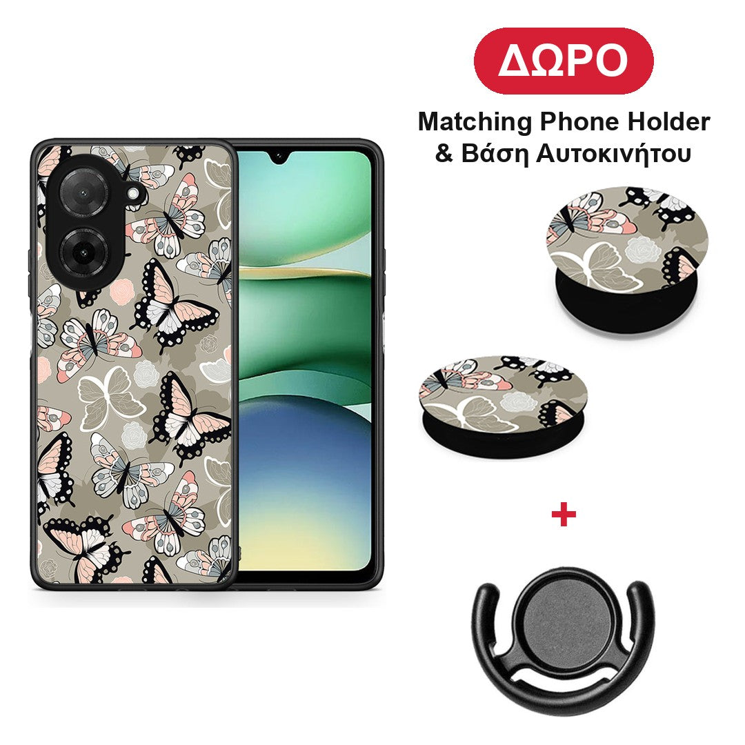 Boho Butterflies - Xiaomi Redmi A5 θήκη + Δώρο Phone Holder & Βάση Αυτοκινήτου