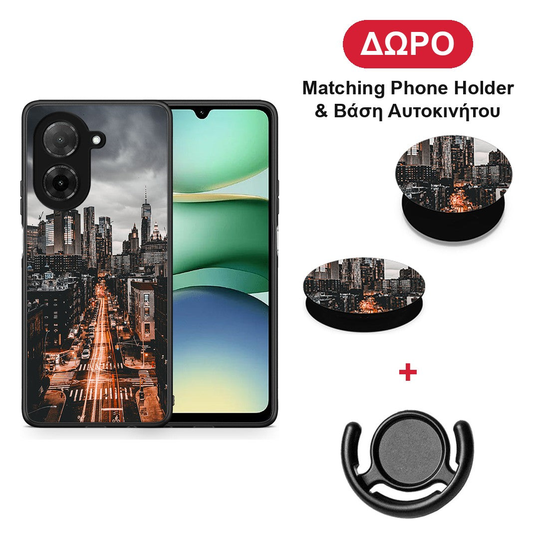 City Lights - Xiaomi Redmi A5 θήκη + Δώρο Phone Holder & Βάση Αυτοκινήτου