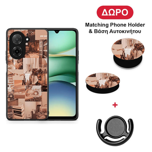 Collage You Can - Xiaomi Redmi A5 θήκη + Δώρο Phone Holder & Βάση Αυτοκινήτου