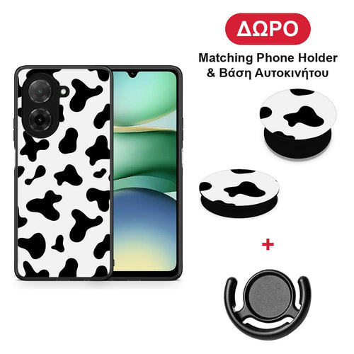 Cow Print - Xiaomi Redmi A5 θήκη + Δώρο Phone Holder & Βάση Αυτοκινήτου
