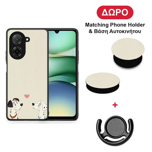 Dalmatians Love - Xiaomi Redmi A5 θήκη + Δώρο Phone Holder & Βάση Αυτοκινήτου