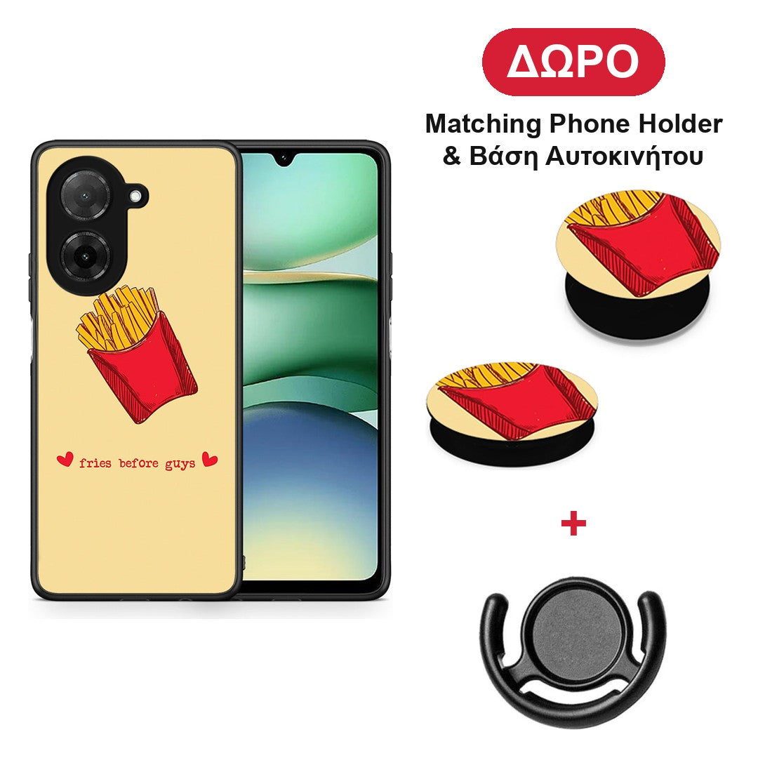 Fries Before Guys - Xiaomi Redmi A5 θήκη + Δώρο Phone Holder & Βάση Αυτοκινήτου
