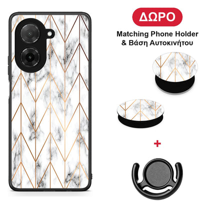xiaomi-redmi-a5-gold-geometric-marble-case ΔΩΡΟ