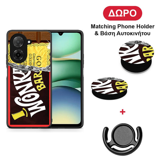 Golden Ticket - Xiaomi Redmi A5 θήκη + Δώρο Phone Holder & Βάση Αυτοκινήτου