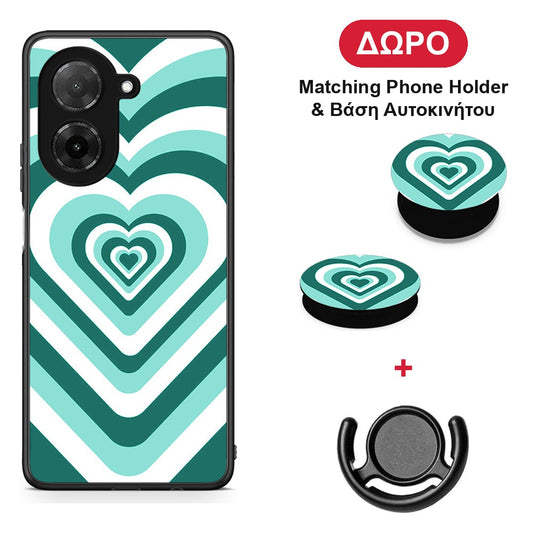 xiaomi-redmi-a5-green-hearts-case ΔΩΡΟ