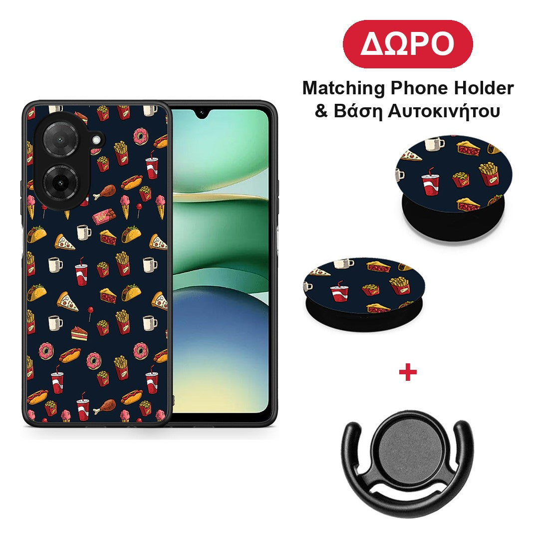 Random Hungry - Xiaomi Redmi A5 θήκη + Δώρο Phone Holder & Βάση Αυτοκινήτου