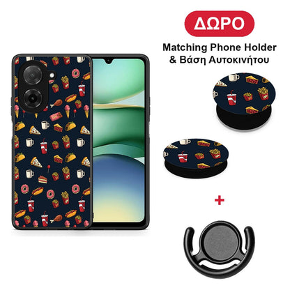 Random Hungry - Xiaomi Redmi A5 θήκη + Δώρο Phone Holder & Βάση Αυτοκινήτου