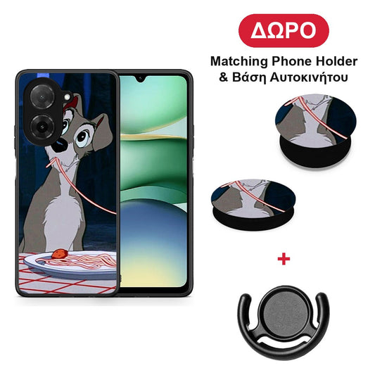Lady And Tramp 1 - Xiaomi Redmi A5 θήκη + Δώρο Phone Holder & Βάση Αυτοκινήτου