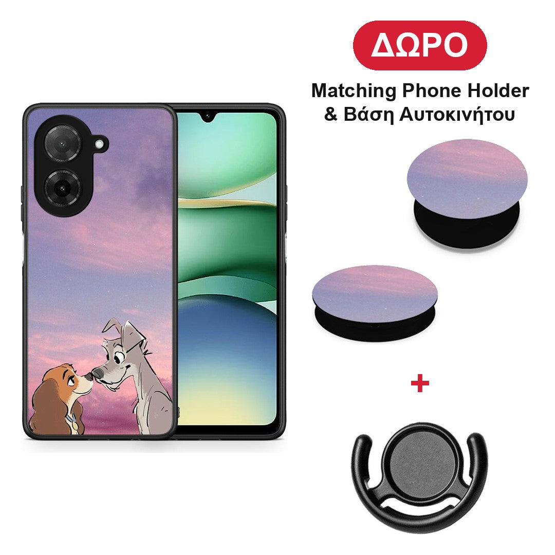 Lady And Tramp - Xiaomi Redmi A5 θήκη + Δώρο Phone Holder & Βάση Αυτοκινήτου