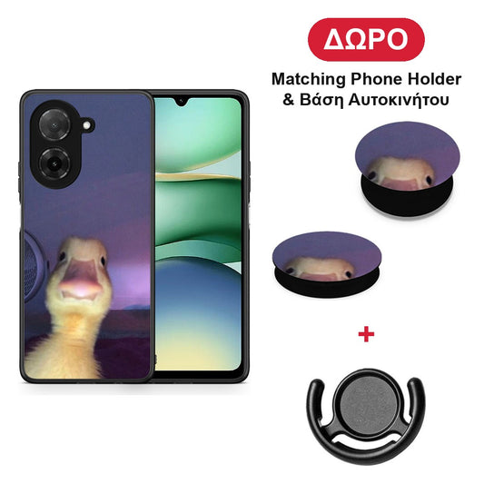Meme Duck - Xiaomi Redmi A5 θήκη + Δώρο Phone Holder & Βάση Αυτοκινήτου