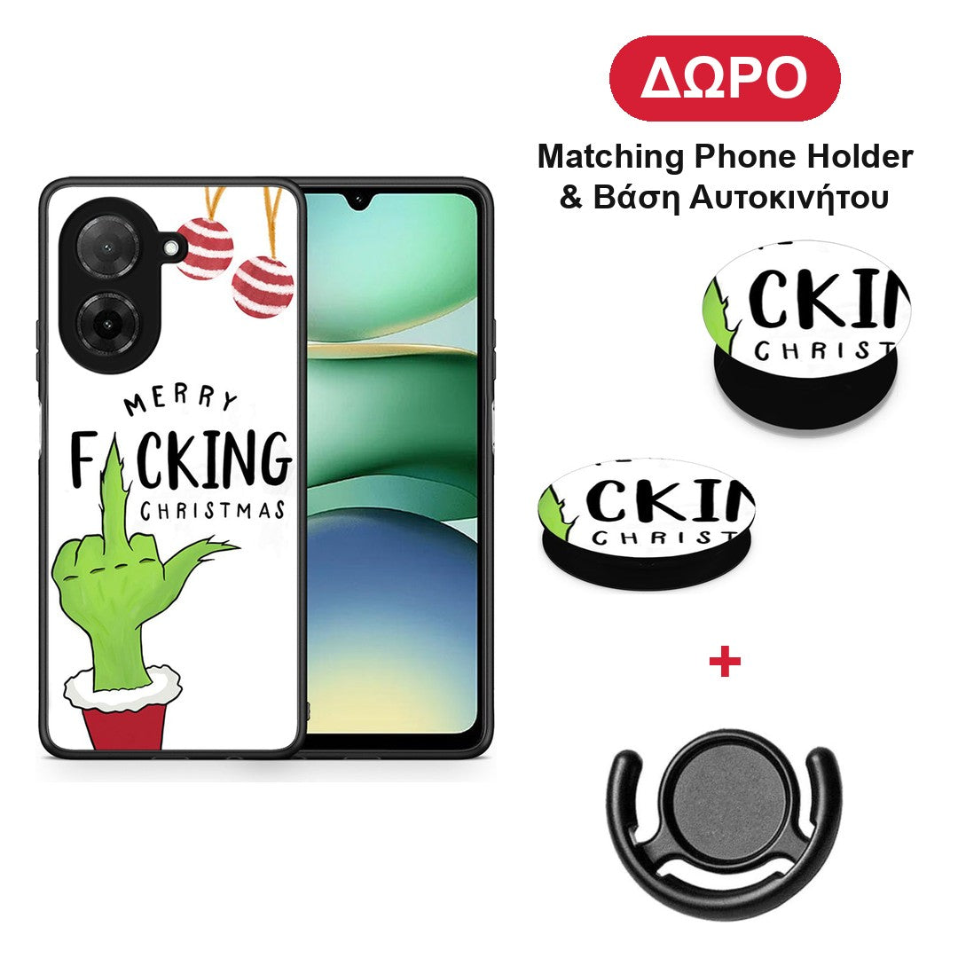 Merry F Xmas - Xiaomi Redmi A5 θήκη + Δώρο Phone Holder & Βάση Αυτοκινήτου